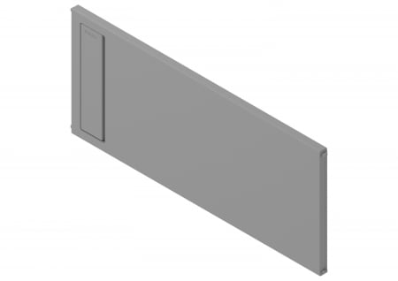 Trenner zu Magnetrahmen Ambia-Line - 235x100mm - Farbe Indiumgrau