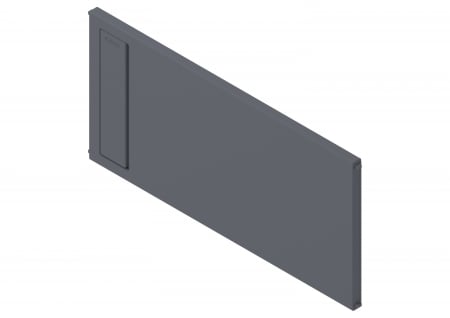 Trenner zu Magnetrahmen Ambia-Line - 211x100mm - Farbe Oriongrau