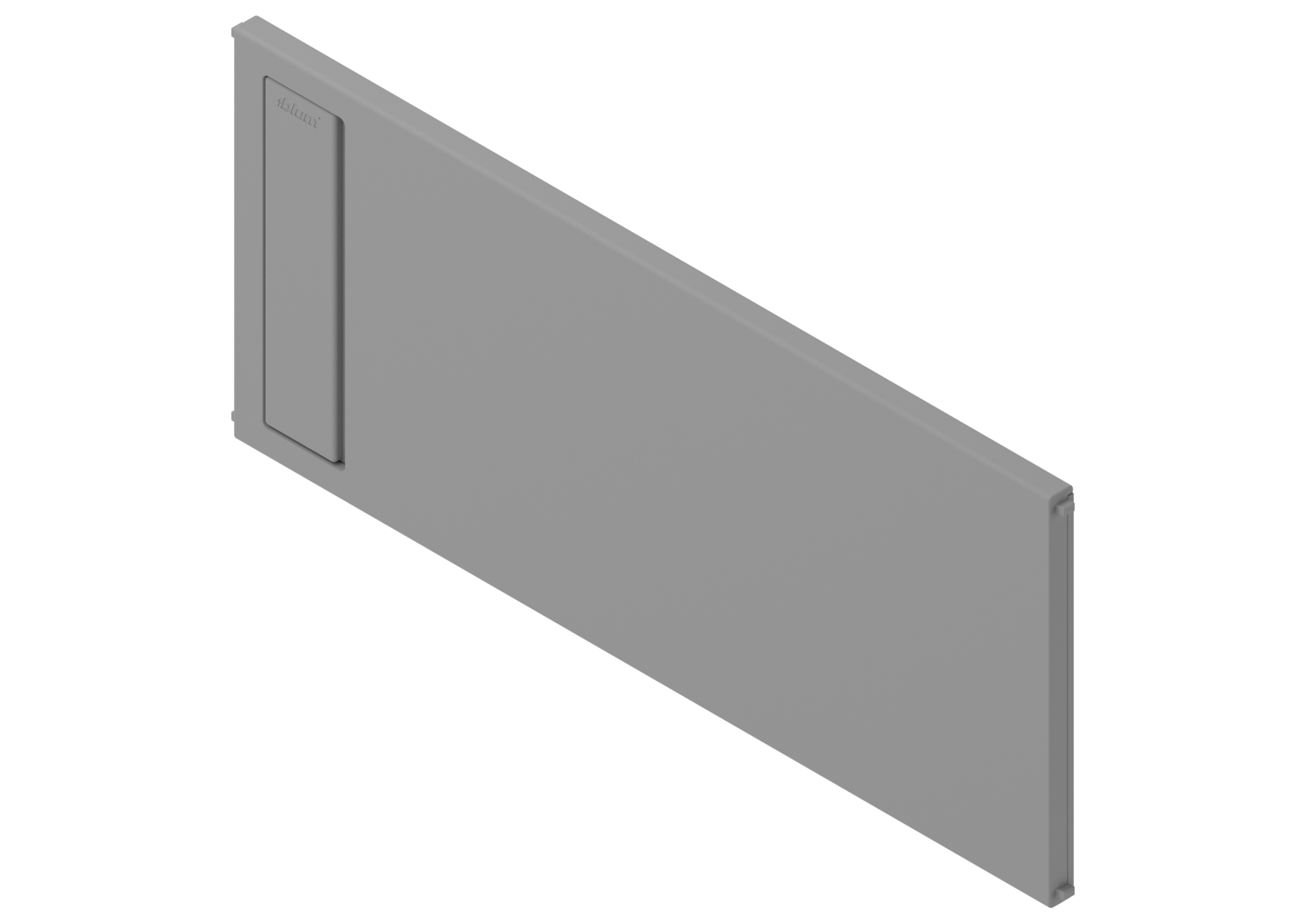 Trenner zu Magnetrahmen Ambia-Line - 235x100mm - Farbe Indiumgrau